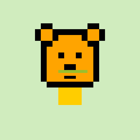 Pixel Bear #12363