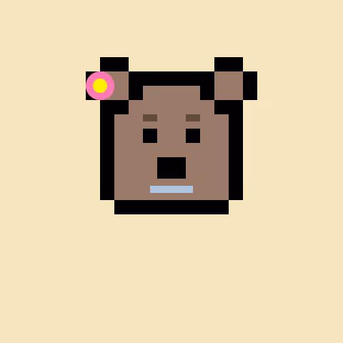 Pixel Bear #57977