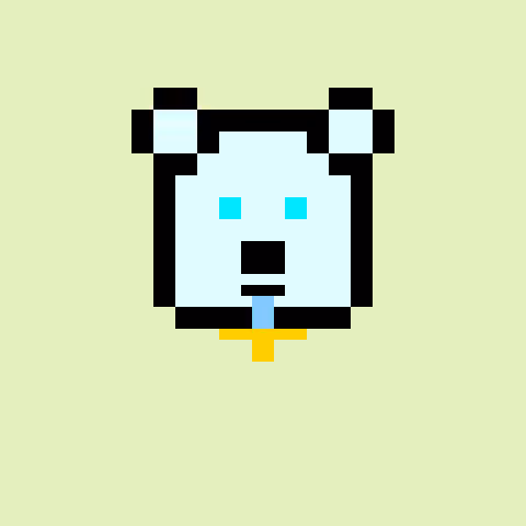 Pixel Bear #13373