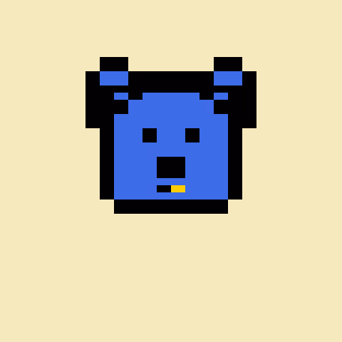 Pixel Bear #17220