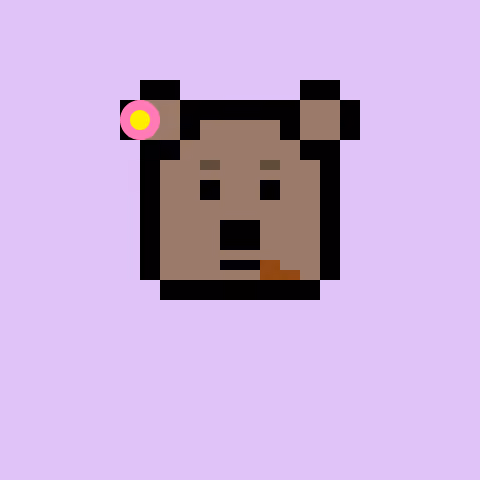 Pixel Bear #5887