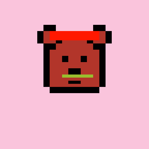 Pixel Bear #51571