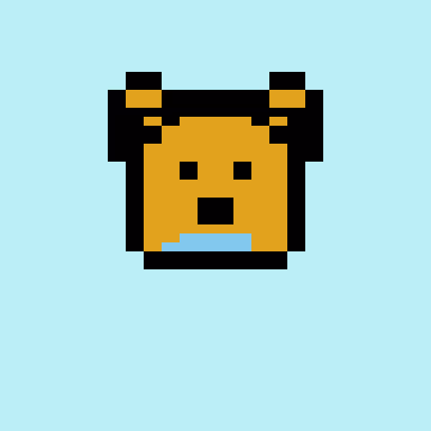 Pixel Bear #19295
