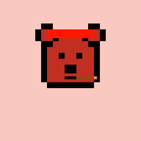 Pixel Bear #27326