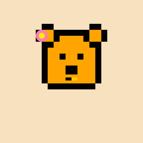 Pixel Bear #39835