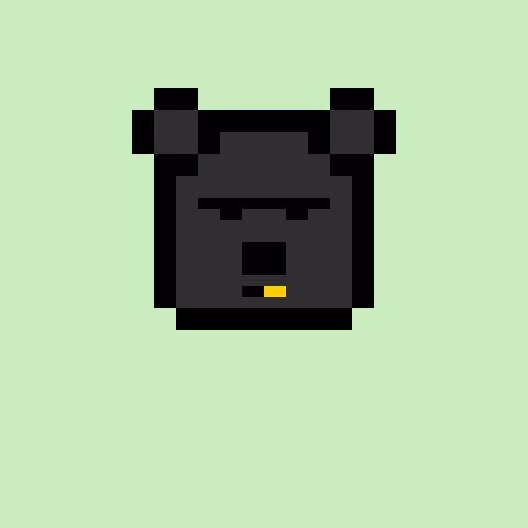 Pixel Bear #9328