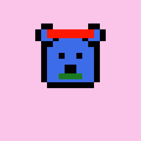 Pixel Bear #78574