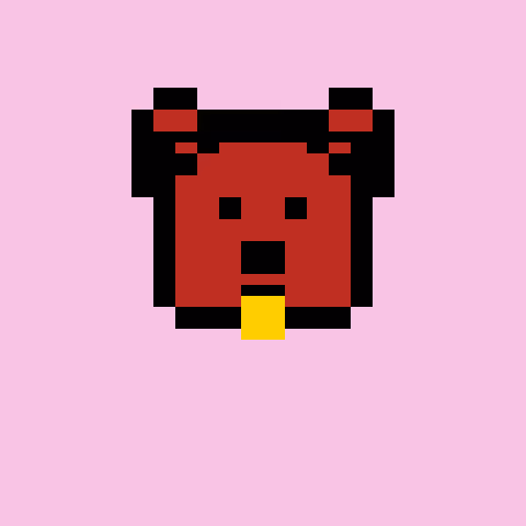 Pixel Bear #48652