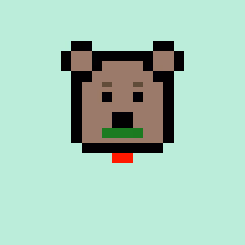 Pixel Bear #3692