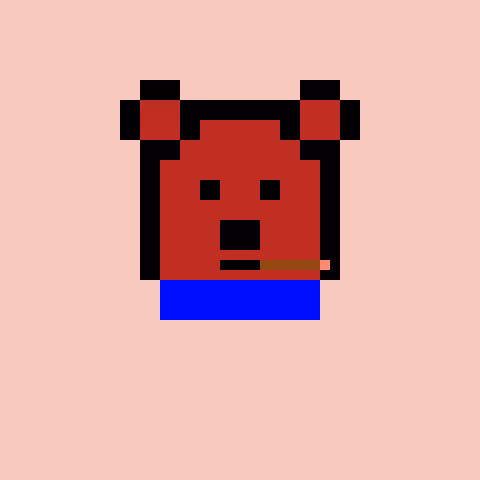 Pixel Bear #77100