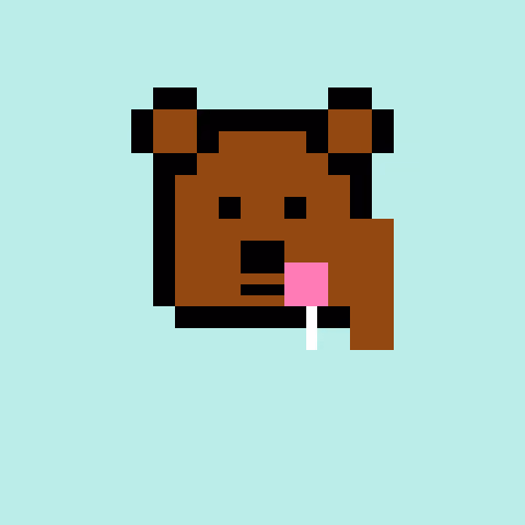 Pixel Bear #74461