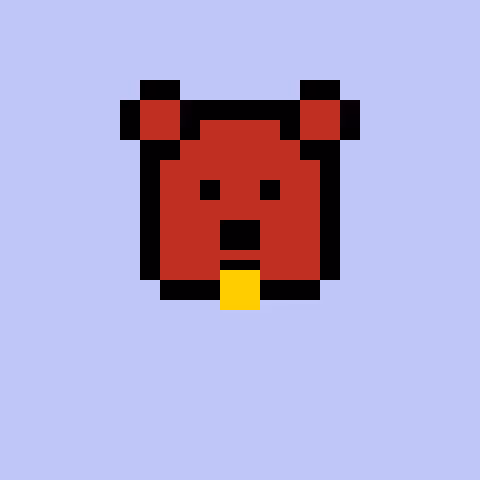 Pixel Bear #22885
