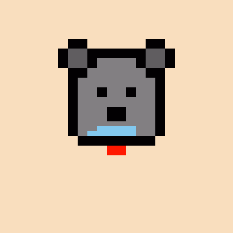 Pixel Bear #78930