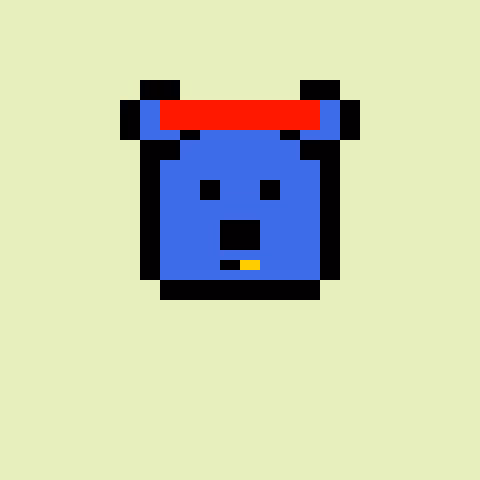Pixel Bear #33951