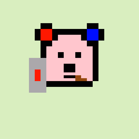 Pixel Bear #52731
