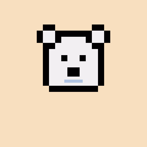 Pixel Bear #80022