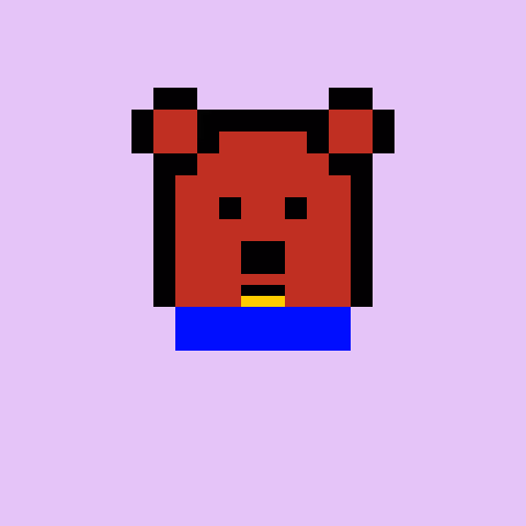 Pixel Bear #2501