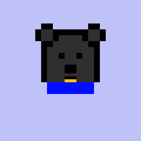 Pixel Bear #50872