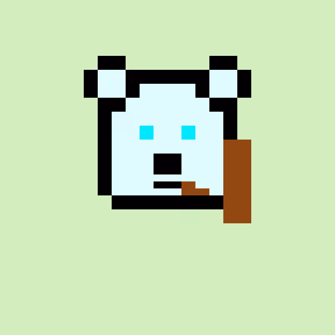 Pixel Bear #60842