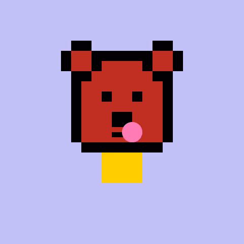 Pixel Bear #59056