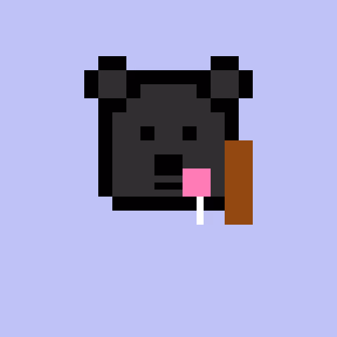 Pixel Bear #68348