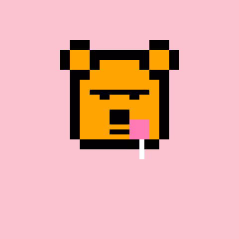 Pixel Bear #41646