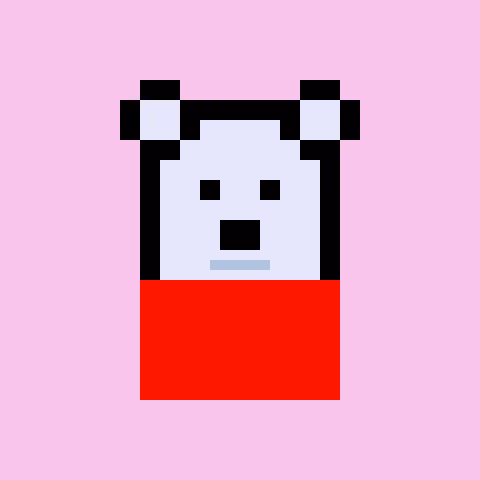 Pixel Bear #68400