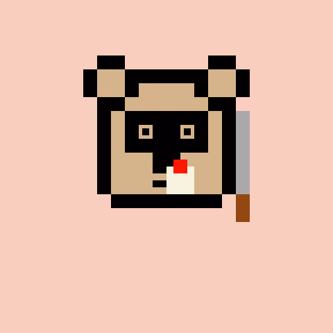 Pixel Bear #1840