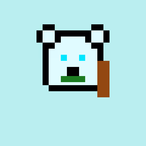 Pixel Bear #41764