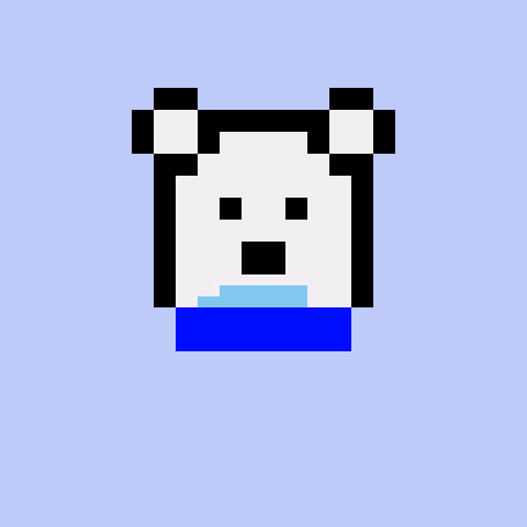 Pixel Bear #57597