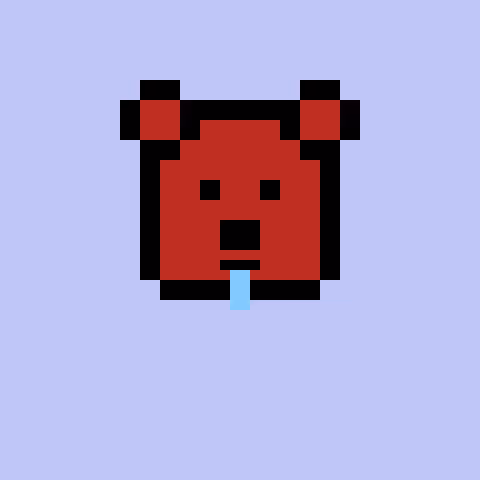 Pixel Bear #53158