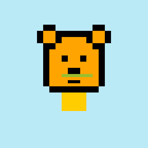 Pixel Bear #31547