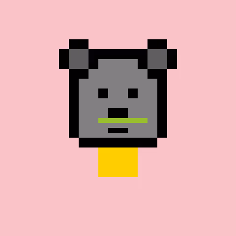 Pixel Bear #78918
