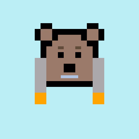 Pixel Bear #46631