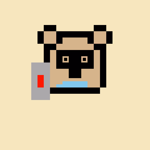 Pixel Bear #12776