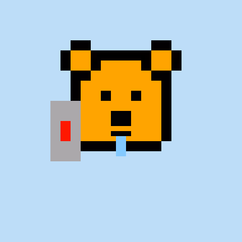 Pixel Bear #35669