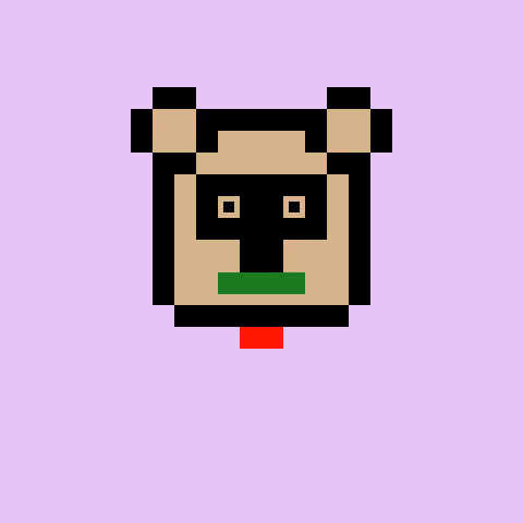 Pixel Bear #28448