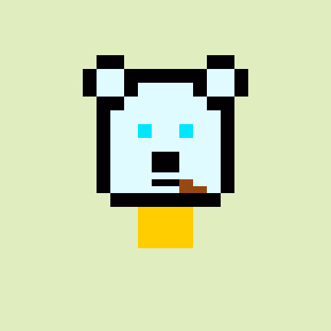 Pixel Bear #29196