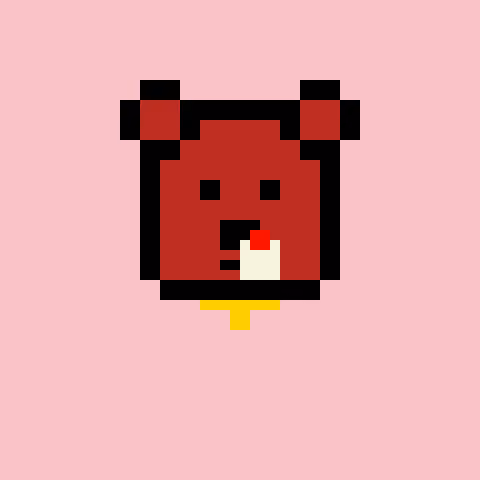 Pixel Bear #9655