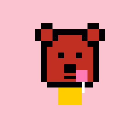 Pixel Bear #78914