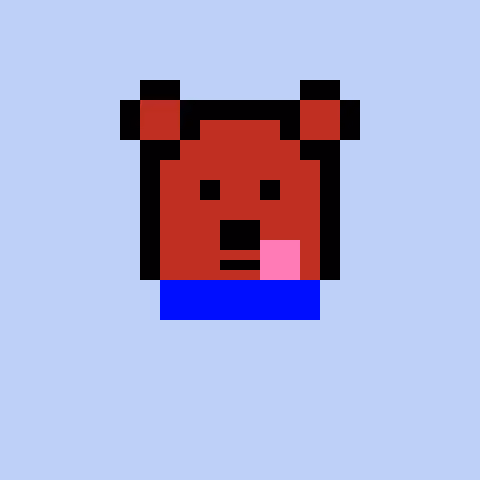 Pixel Bear #23108