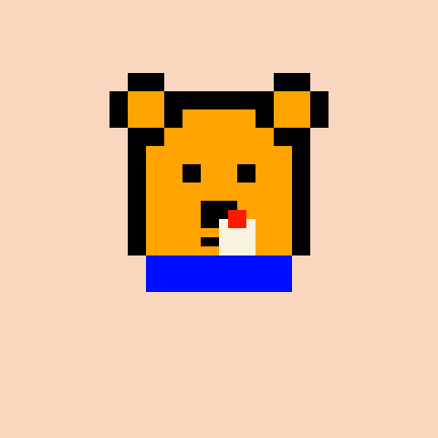 Pixel Bear #17866