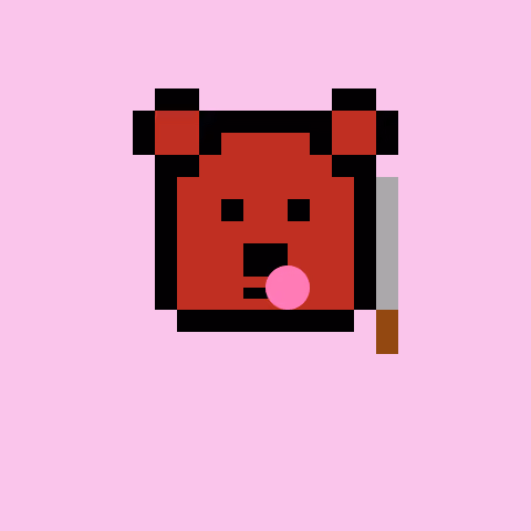 Pixel Bear #39899