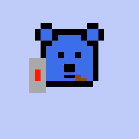 Pixel Bear #18875