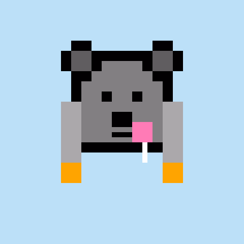 Pixel Bear #12786