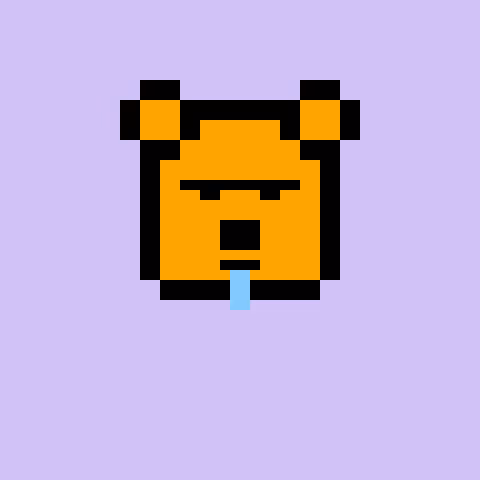 Pixel Bear #71378