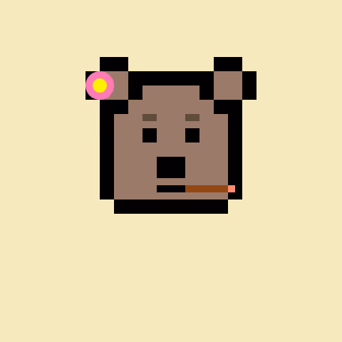 Pixel Bear #59304