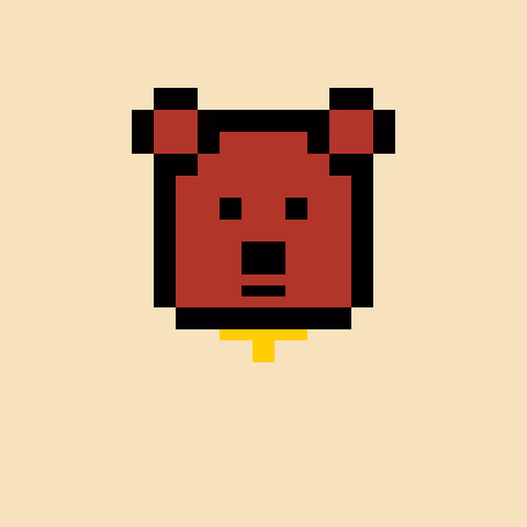 Pixel Bear #70350