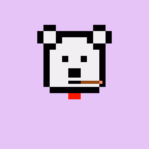 Pixel Bear #64152