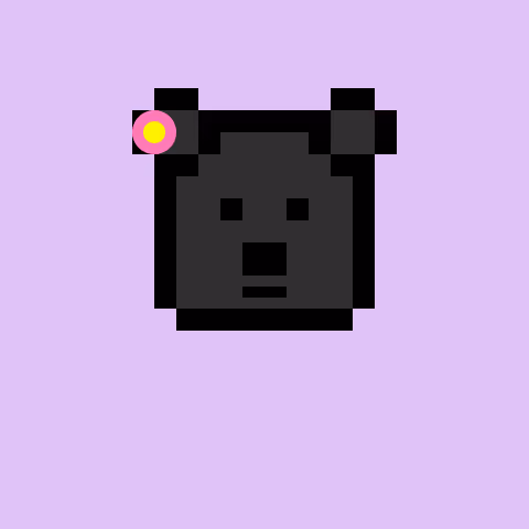 Pixel Bear #32754